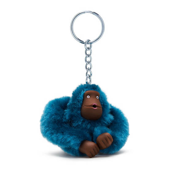 Kipling Sven Small Monkey Keychain Accessories Turkis | NO 1198CT